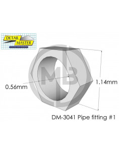 Adapter fitting #1 1.14mm