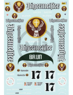  Porsche 962C Jagermeister #17 1000km Spa 86\'