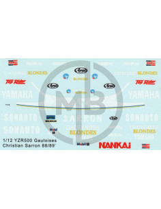 Yamaha YZR500 Gauloises Gp 88/89