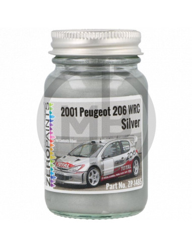 Peugeot 206 WRC 2001 Platinum Silver