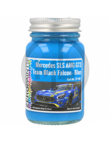 Mercedes AMG GT3 Team Black Falcon Blue