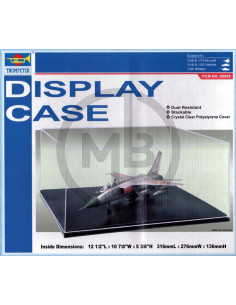 Vetrina in plastica misura interna 316x276x136mm