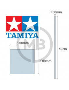 Profilato quadrato 3mm