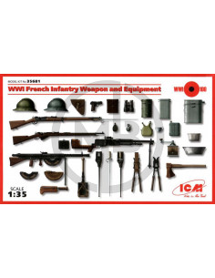 WWI French Infantry weapon and equipment