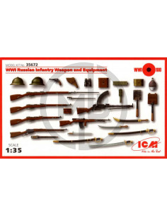 WWI Russian Infantry weapon and equipment
