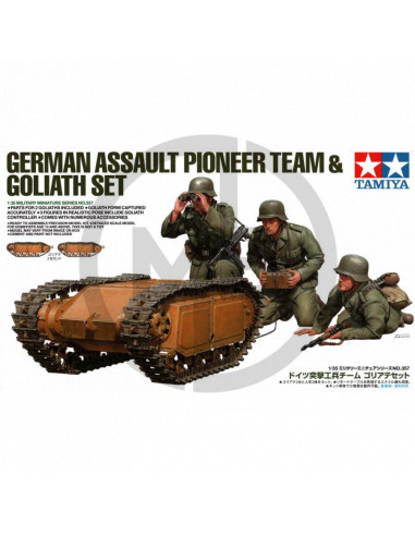 German assault pioneer team & Goliath set