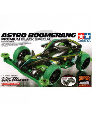JR Astro-Boomerang Premium Super II Chassis Black Special