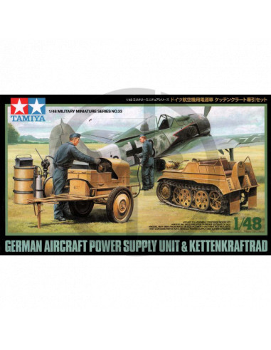 German aircraft power supply unit & kettenkraftrad