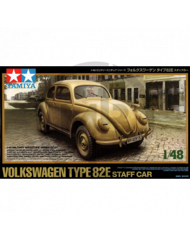 Volkswagen type 82E staff car+figura
