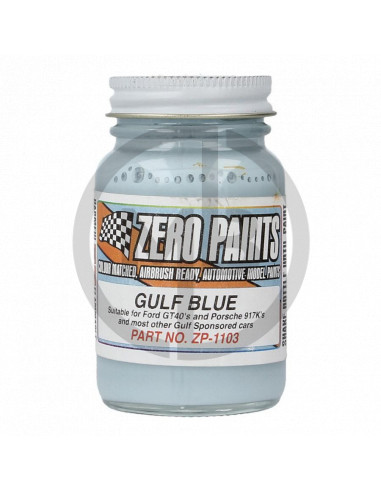 Gulf Blue Paint for 917\'s and GT40\'s