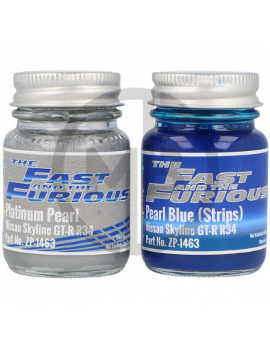 Fast and Furious pearl silver/blue