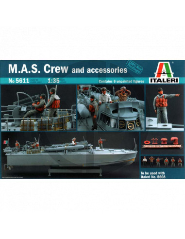 M.A.S. crew and accessories