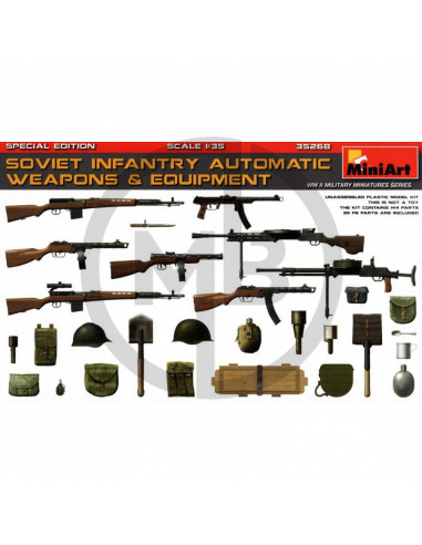 Soviet infantry automatic weapons & equipment