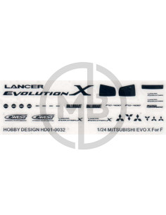 Mitsubishi EVO X 1/24