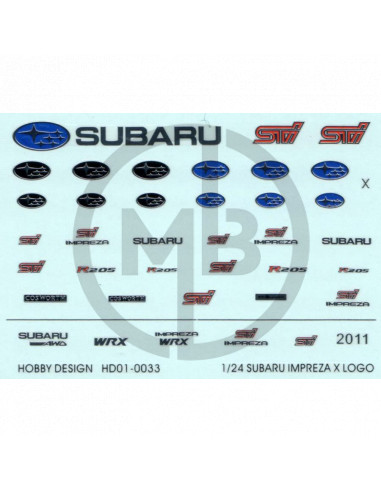 Subaru Impreza X 1/24