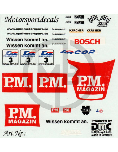 Opel V8 PM Magazin DTM 2000