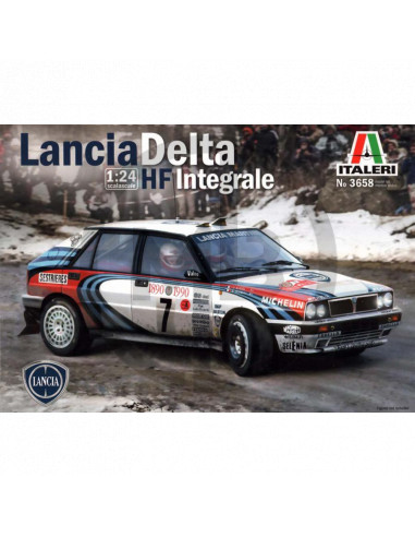 Lancia Delta HF Integrale 16V team Martini  rally Montecarlo R1990 - 1993