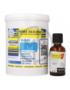 Gomma siliconica per stampi GLS-50 1kg