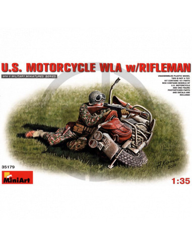 US Motorcycle WLA w/Rifleman