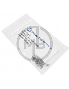 Rivetto ottone nickel plated 0.8mm