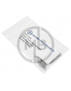 Rivetto ottone nickel plated 1.0mm