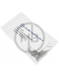 Rivetto ottone nickel plated 1.2mm