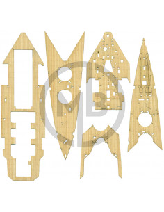 Ponte in legno HMS Hood 1941