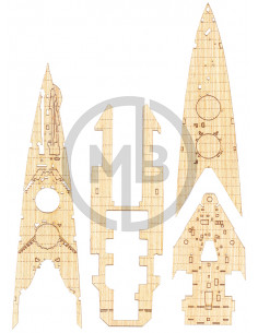 Ponte in legno HMS Hood 1941