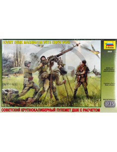 Soviet DSHK machingun with crew WWII