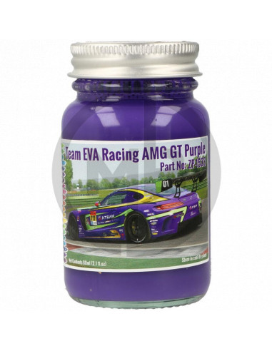 Team Eva racing AMG GT purple
