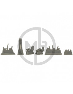 German Bomber Pilots (3 fig.) WW II