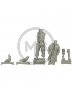 German Pilot  Officer WWI set 2 figure