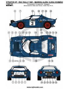 Lancia Stratos HF rally Great Britain 1981 2