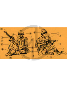 US Cavalry  Vietnam set 2 pezzi 2