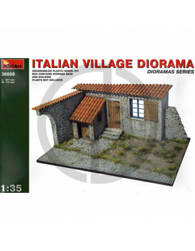 Diorama casa italiana