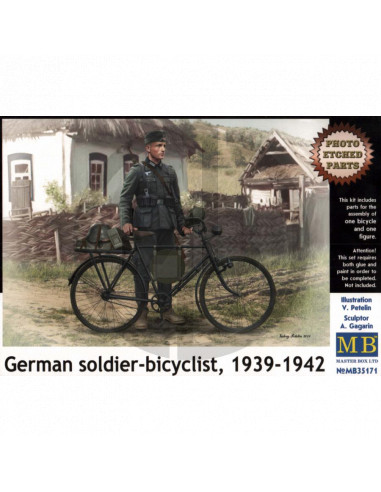 Soldato tedesco in bicicletta 1939-1942