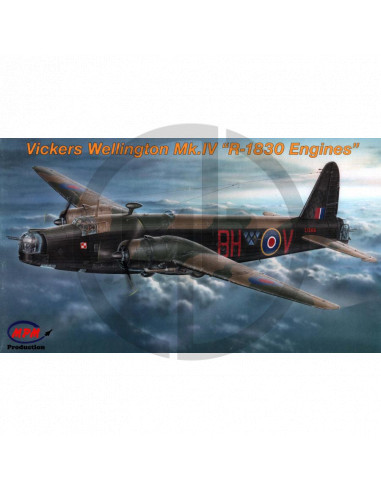 Vickers Wellington MK.IV R-1830 engines