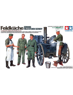 German Field Kitchen Scenery