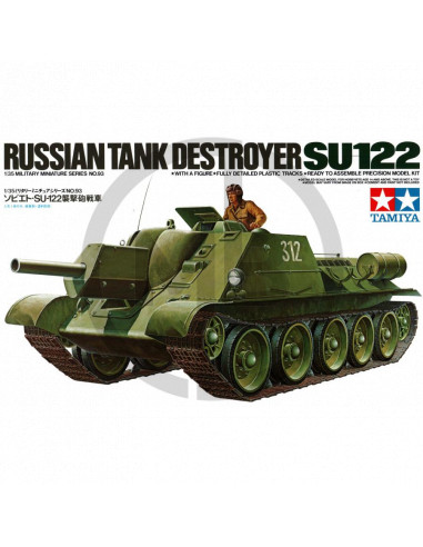 Russian tank destroyer SU-122