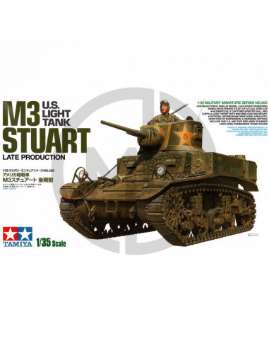 U.S. M3 Stuart late prod.