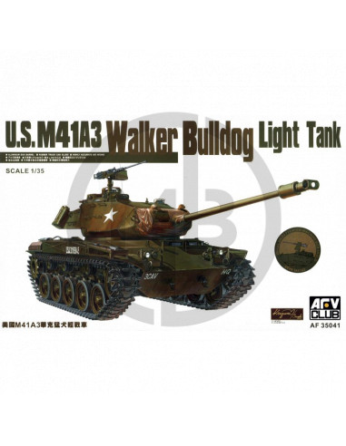 US M41A3 light tank Walker Bulldog