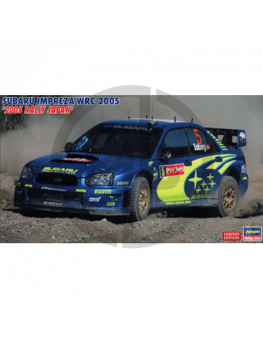 Subaru Impreza WRC Rally Japan 2005