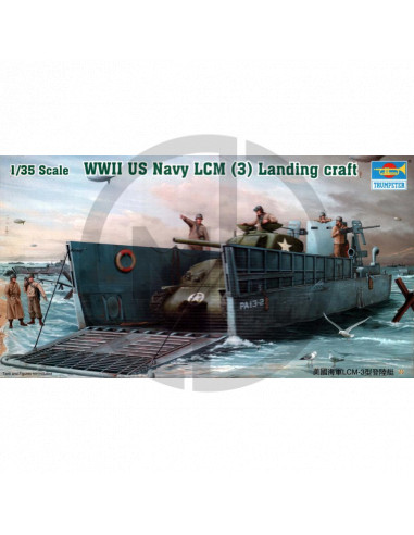 WWII US Navy LCM (3) landing craft