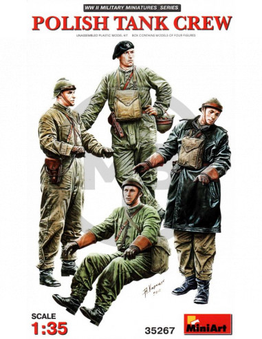 Polish tank crew WWII