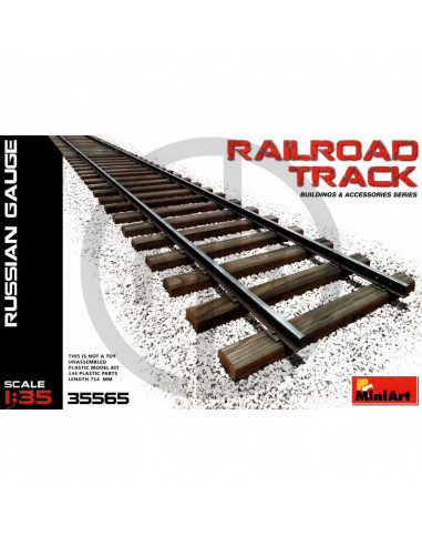 Railway track Russian size