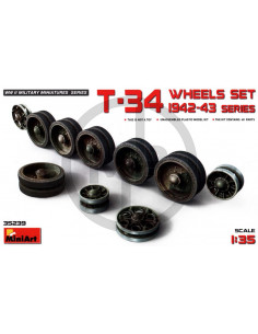 T-34 wheels set 1942-43 series