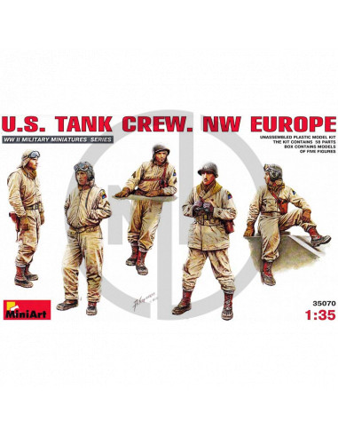 U.S. tank crew NW Europa