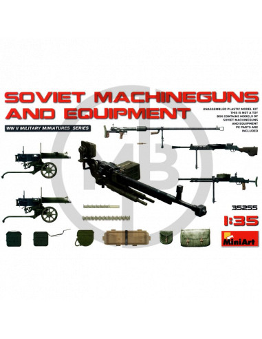 Soviet machine guns and equipment