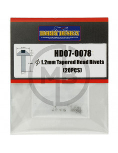 1.2mm Tapered Head Rivets