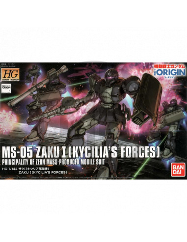 HG The Origin MS-05 Zaku I (Kycilia\'s Forces) 1/144